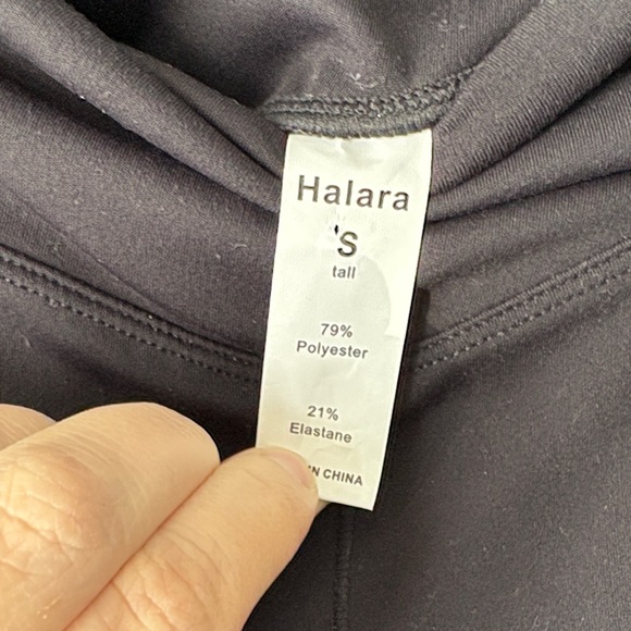 HALARA Crossover Black Flare Pants - Picture 2 of 8